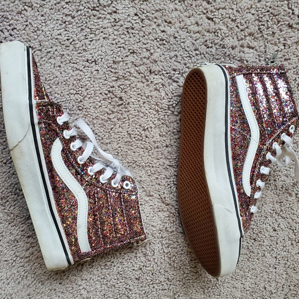 COPY - Vans Hightop Chunky Glitter Shoes - Picture 5 of 12